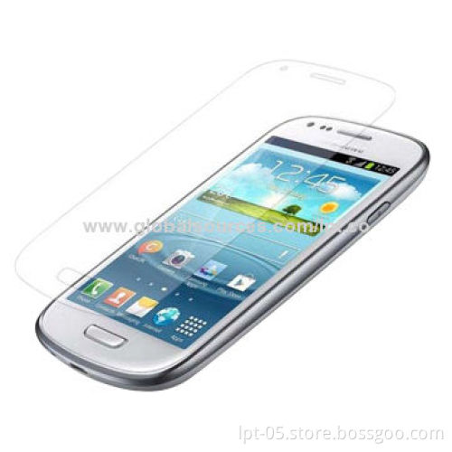 2014 Bubble Free Tempered Glass Screen Protector for Samsung I8190T Galaxy S3 Mini Free Sample